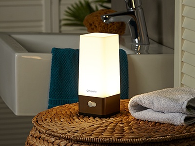 Orbisana LED Nachtlicht mit Bewegungssensor im Bad